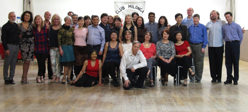 Club Milonga group shot from February 2018